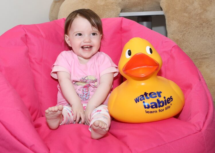 Kilkenny toddler crowned top fundraiser at Water Babies Splashathon