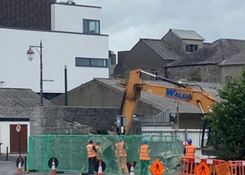 Shaping of Kilkenny city’s newest street underway