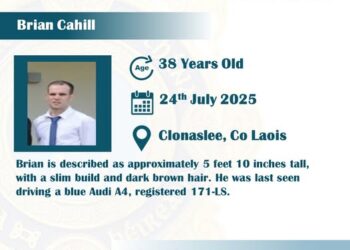 Appeal launched in bid to track down man missing from County Laois