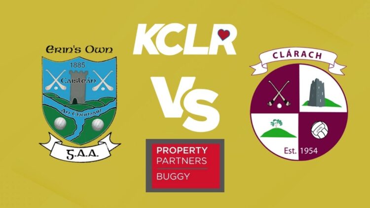 Erin's Own v Clara, live on KCLR