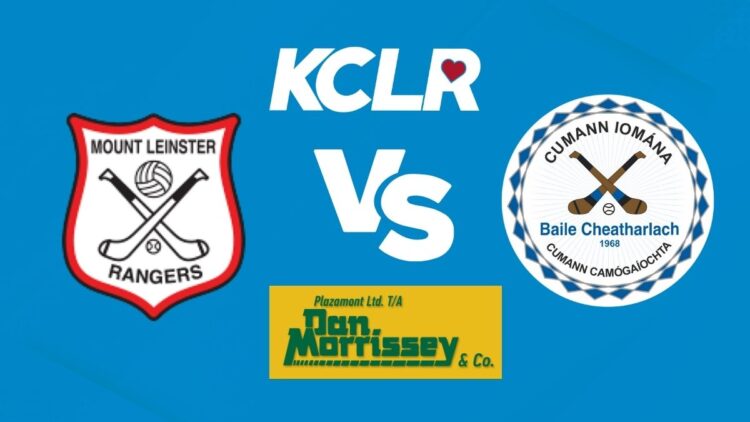 Mount Leinster Rangers v Carlow Town on KCLR