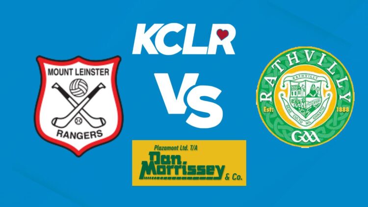Mount Leinster Rangers v Rathvilly, live on KCLR