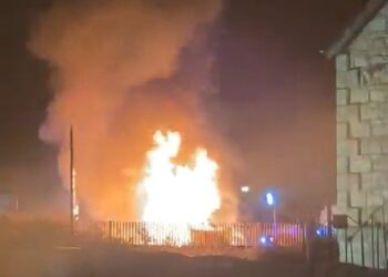 Scene in Carlow preserved for technical exam following car fire