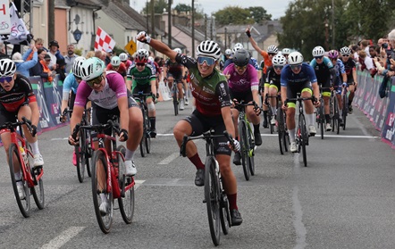 Irish cyclist in top 6 of Rás Na mBan 2025