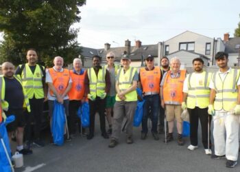 Kilkenny Lions and Keep Kilkenny Beautiful team up to clean up a key city centre cemetery