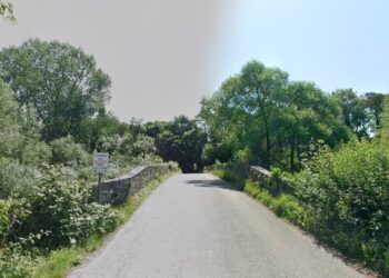 Emergency services attending crash scene in County Kilkenny