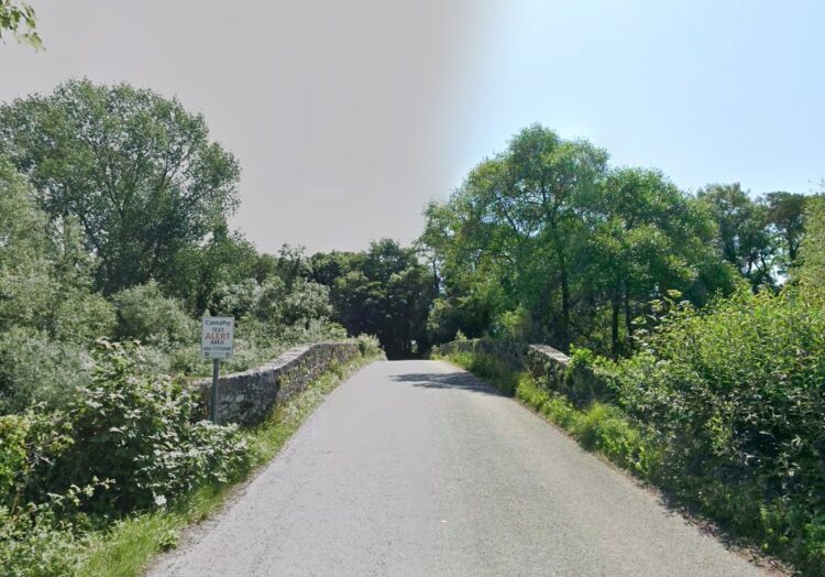 Emergency services attending crash scene in County Kilkenny