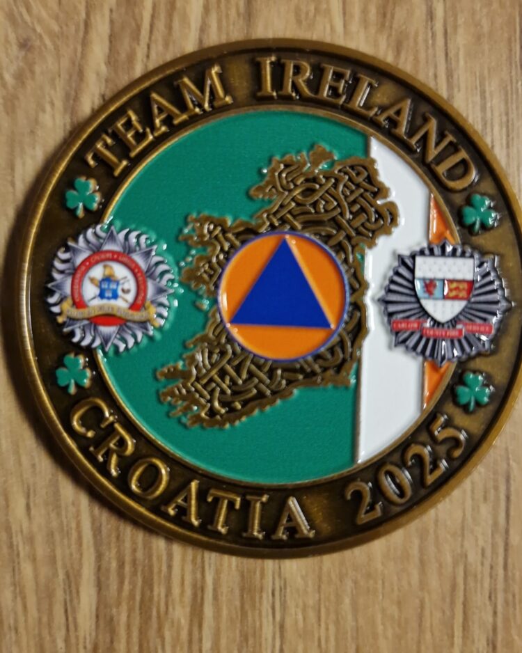 Carlow fire crew part of Team Ireland at World Rescue Organisation
