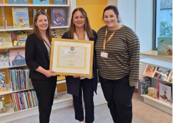 Gold certification for Mayfair Library from International programme