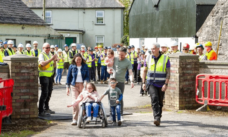 A south Kilkenny family will feature on DIY SOS The Big Build Ireland later tonight