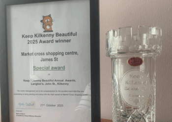 A Kilkenny shopping centre is celebrating another Keep Kilkenny Beautiful award