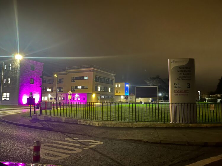 Key buildings in Carlow and Kilkenny light up in memory of babies who died in pregnancy or after birth