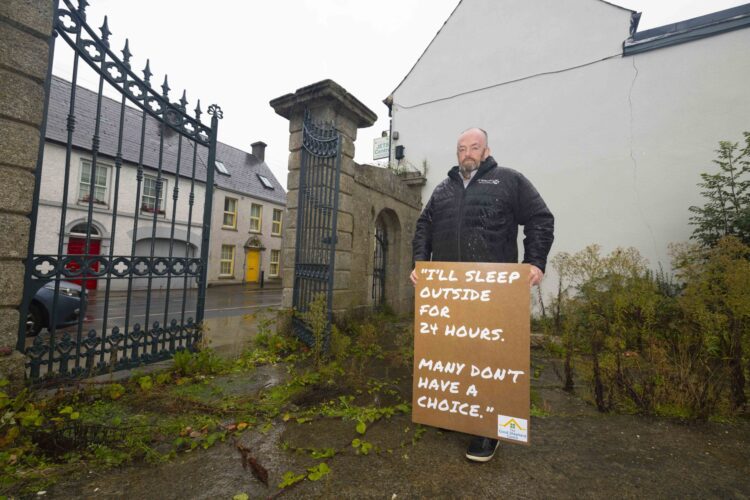Kilkenny based CEO on cold, noisy night sleeping rough in Carlow and the feeling of being ‘unseen’