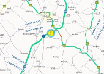 Crash on M9 in Carlow
