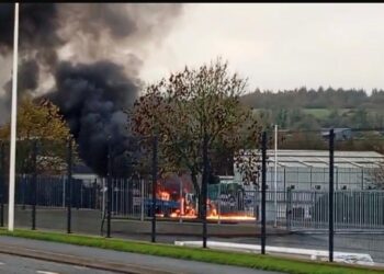 No injuries reported in north Kilkenny vehicle fire