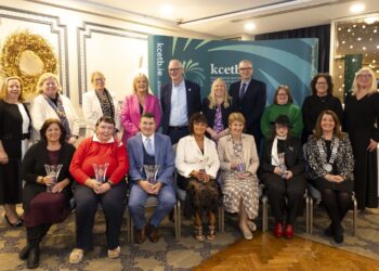 Six KCETB employees have been honoured for years of dedication and service