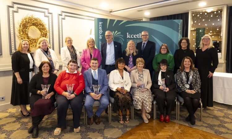 Six KCETB employees have been honoured for years of dedication and service