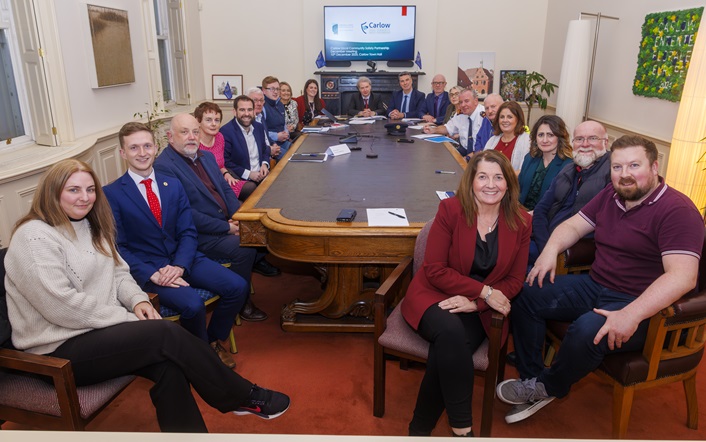Carlow Local Community Safety Partnership Holds First Meeting and Elects Chair and Vice Chair