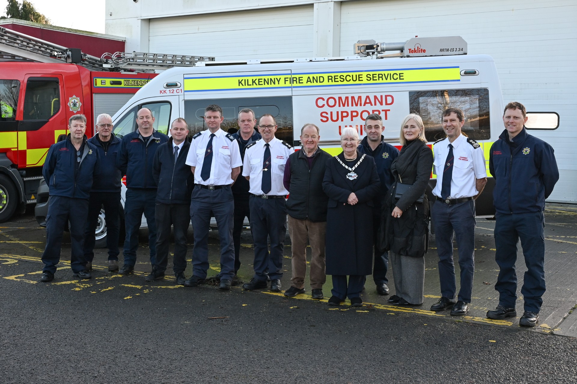 Kilkenny Fire & Rescue Service gets new Command Support Unit