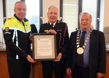 Well known Carlow figure presented with Good Citizen Award