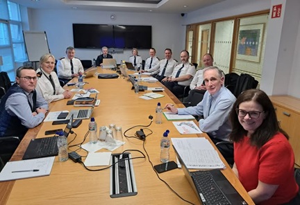 RSA CEO Sam Waide meets garda eastern region leadership in Kilkenny