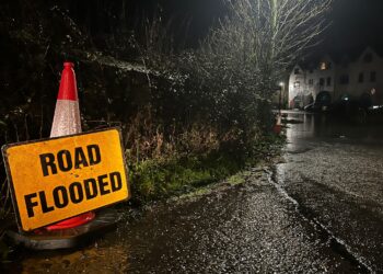 Rivers rising across Carlow and Kilkenny as the rain continues to fall