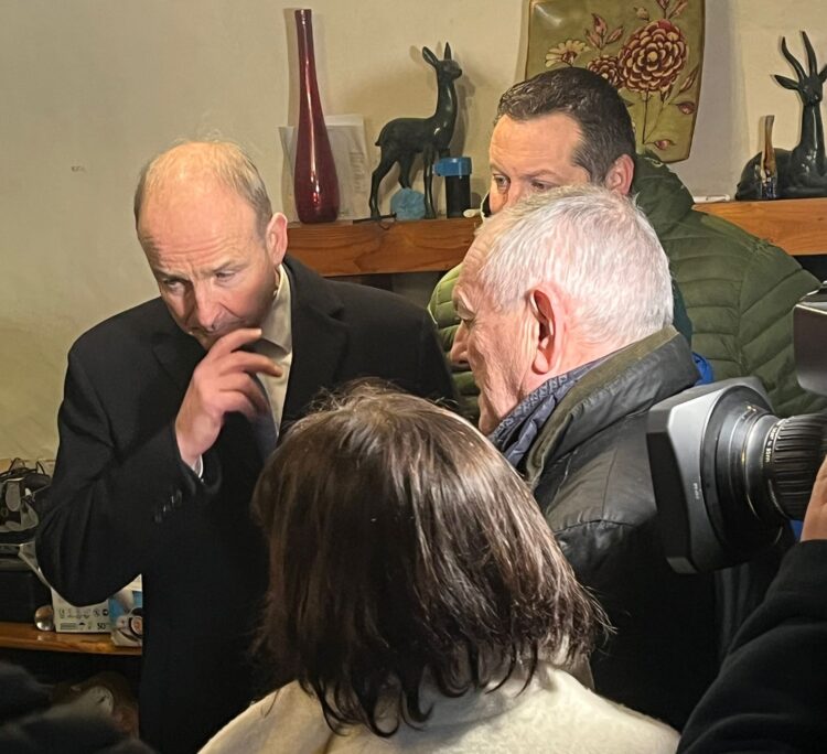 County Kilkenny resident tells An Taoiseach “I don’t want another flood” as she showcases the damage to her home