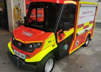 Kilkenny Fire Service introduces Ireland’s first electric fire appliance