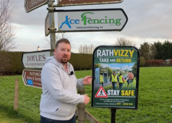 Rathvilly Installs Hi-Viz Loan Stations to Boost Road Safety