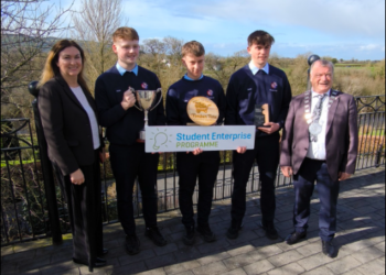 Coláiste Eoin students take top prize at Carlow Enterprise awards