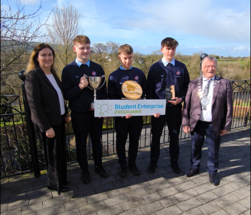 Coláiste Eoin students take top prize at Carlow Enterprise awards