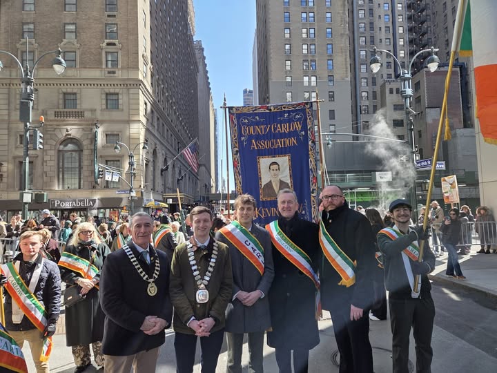 Officials from Carlow and Kilkenny county councils used St Patrick’s Day to build relationships abroad
