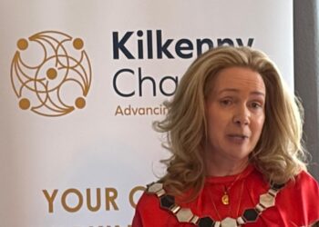 Claire McInerney Brown takes Kilkenny Chamber Presidential chain