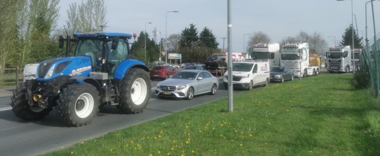 Protest over fuel prices cause disruption to traffic in Kilkenny