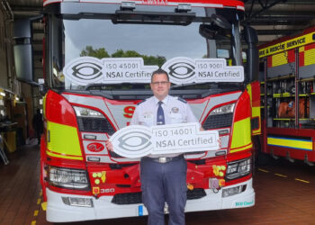Carlow Fire Service makes history as Ireland’s first to secure “green” international excellence hat-trick