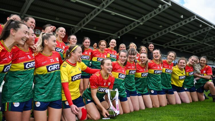 A superb second half of football saw Carlow claim the TG4 Leinster junior title