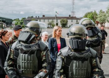 Minister Helen McEntee tells Kilkenny city army base leaders to get plans ready for potential funding