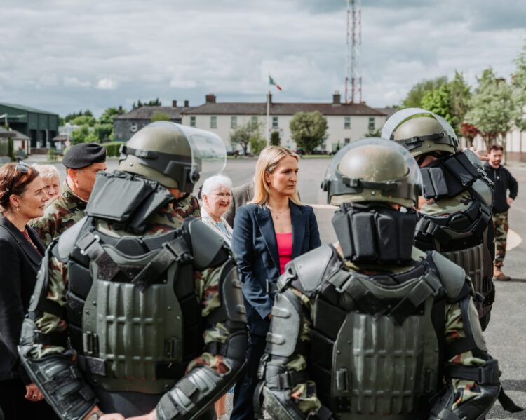 Minister Helen McEntee tells Kilkenny city army base leaders to get plans ready for potential funding