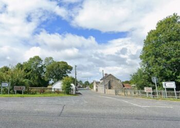 Emergency services attending crash scene in County Kilkenny