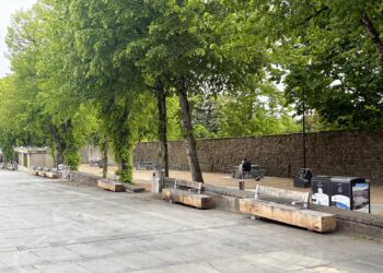 New seating installed in Kilkenny city centre