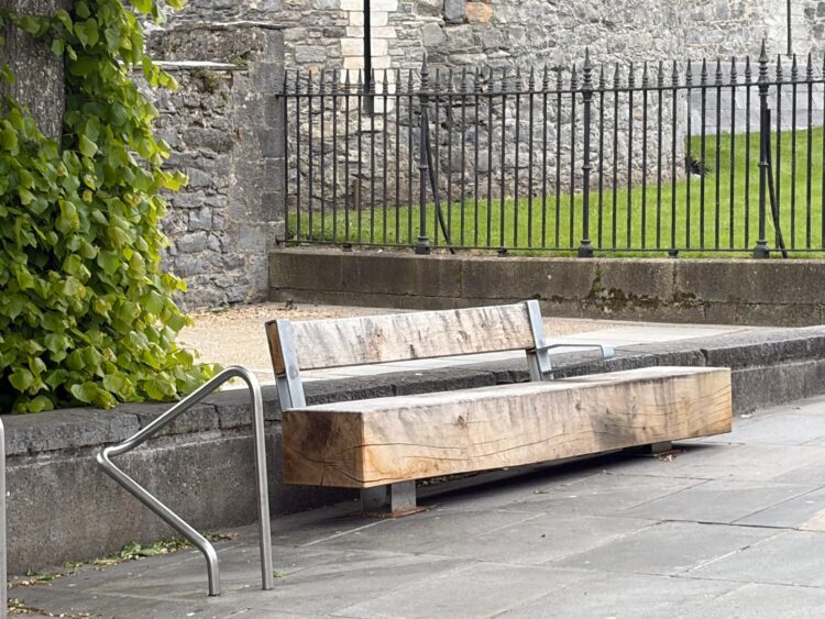 New seating installed in Kilkenny city centre