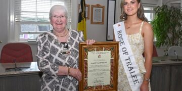 Kilkenny County Council honours Rose Of Tralee Katelyn Cummins for remarkable year
