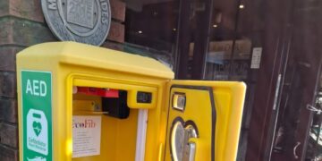 Vital Defibrillator Taken from Outside Ferrybank Butchers