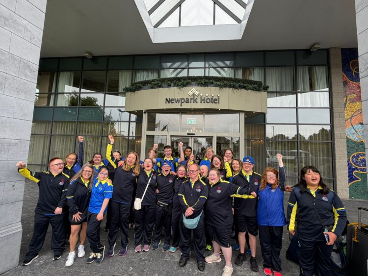 Kilkenny and Carlow Special Olympians escorted to Dublin for Ireland Summer Games