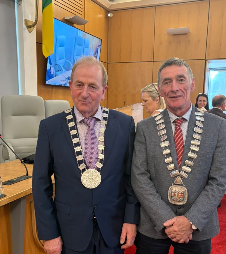 Cllr Tommy Kinsella selected as Cathaoirleach of Carlow County Council for the year ahead
