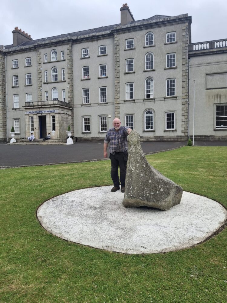 ‘Sun Stone’ on grounds of Carlow College St Patrick’s is to the fore of KCLR’s Feasts and Festivals latest installment