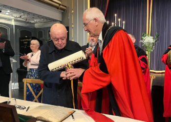 Eamon Langton ‘surprised but delighted’ on becoming Freeman of Kilkenny city
