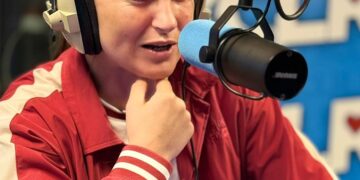 Katie Taylor in KCLR studios. Photo: Ken McGuire/KCLR