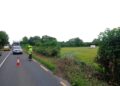 Emergency services at crash scene in county Carlow