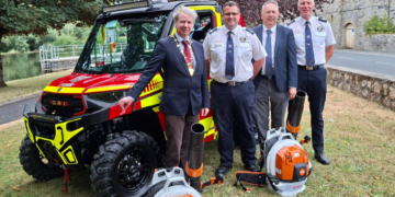 Carlow Fire and Rescue launches new wildland firefighting ATV